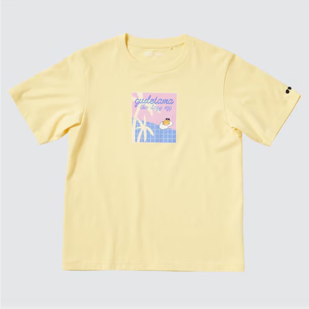 Sanrio Characters UT - Gudetama Short-Sleeve Graphic Tee, M